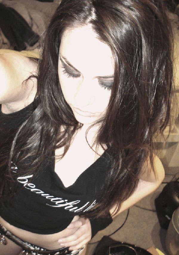 16P Various emo babes topless and naked