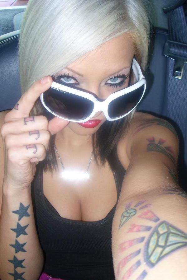 16P Naughty blonde emo teens