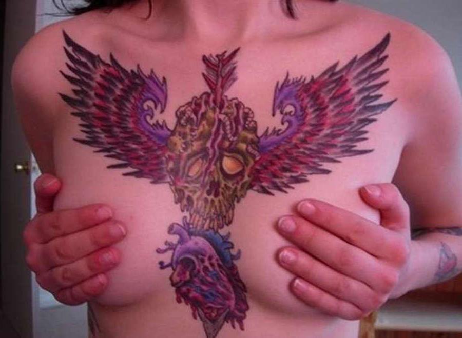15P Hot tattooed emo amateur GF