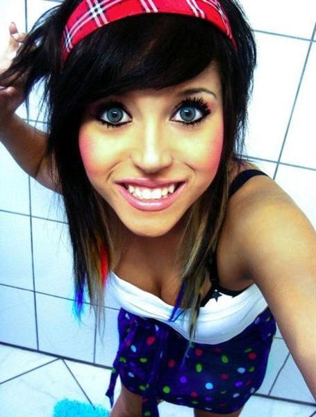 16P Hot emo GFs self-pics