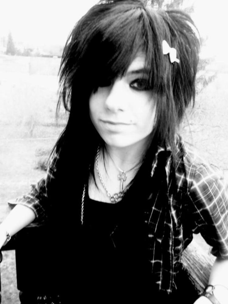 15P Emo and goth gfs posing and selfshot pics 18