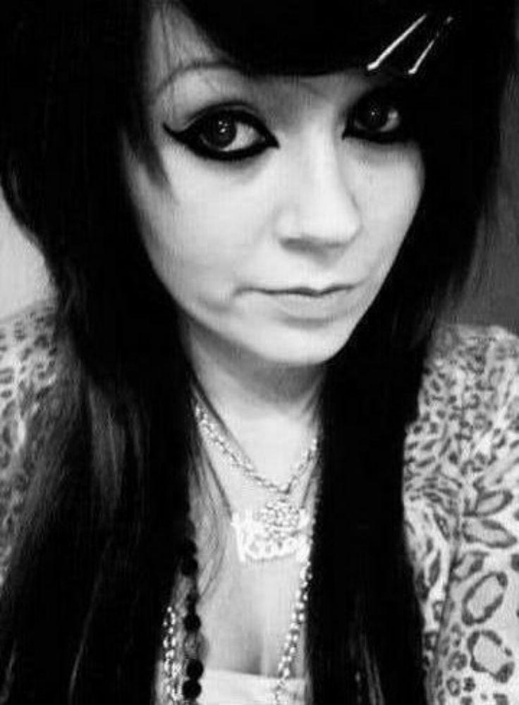 15P Emo and goth gfs posing and selfshot pics 18