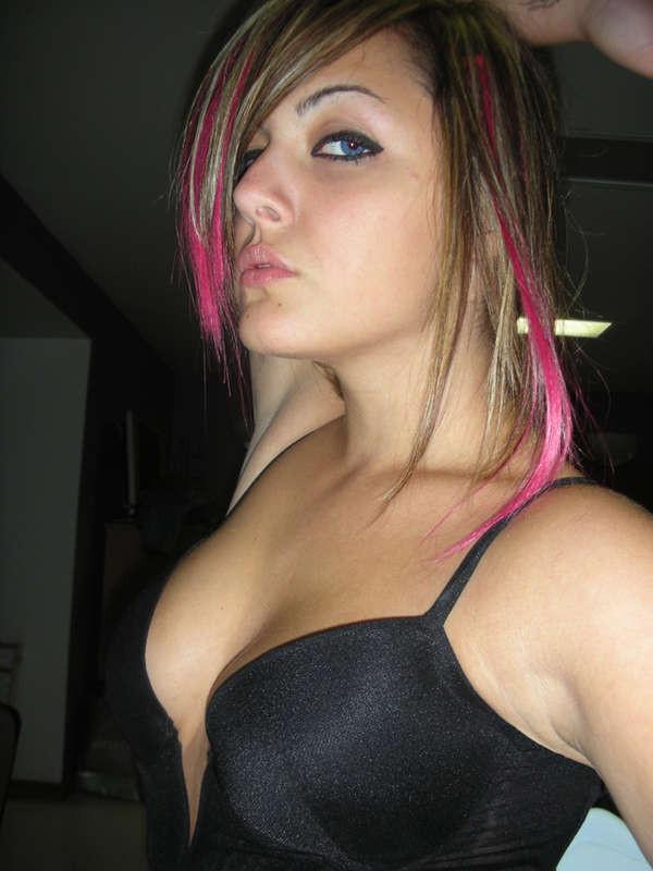 15P Hot emo girl collection
