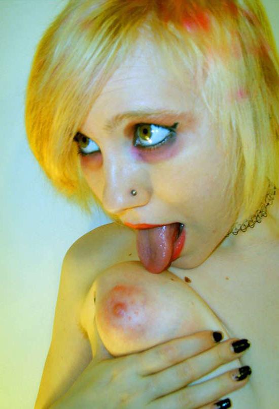 15P Pierced and tattooed emo bitches