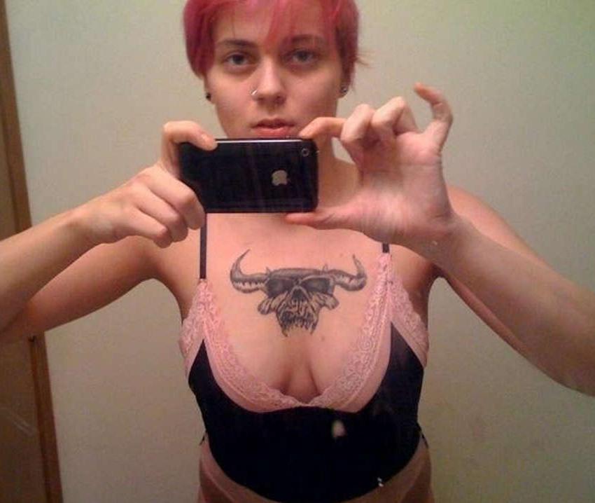 15P Pierced and tattooed emo bitches