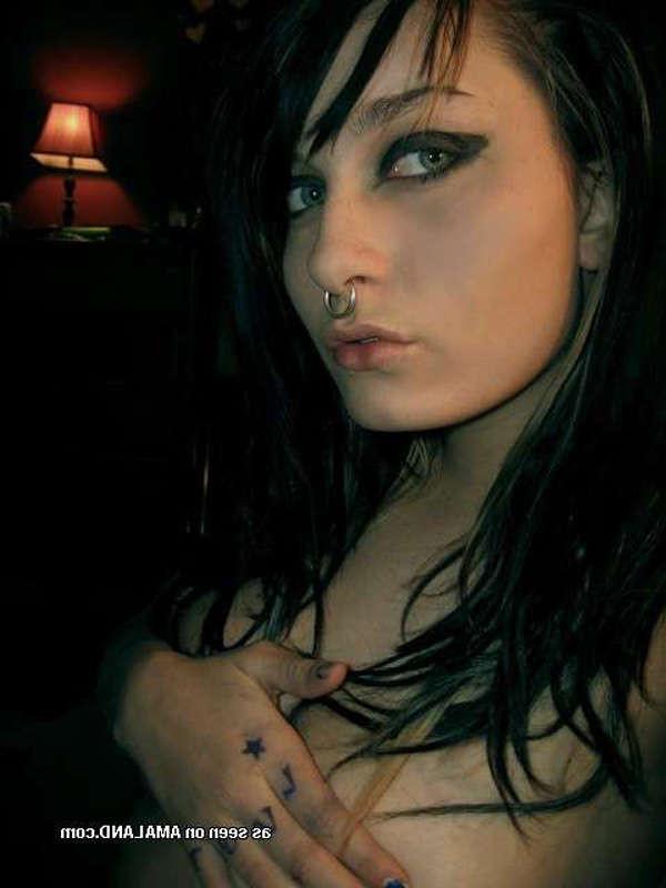 15P Pierced and tattooed emo bitches