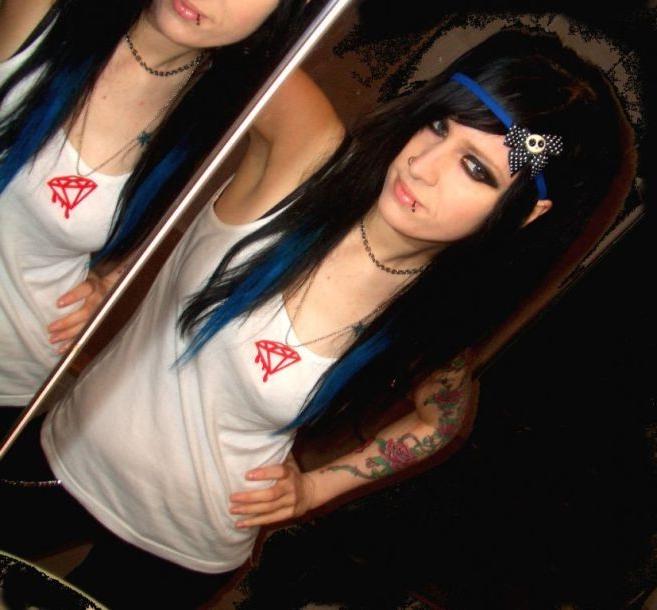 16P Sexy pierced teen babes teasing naked for us