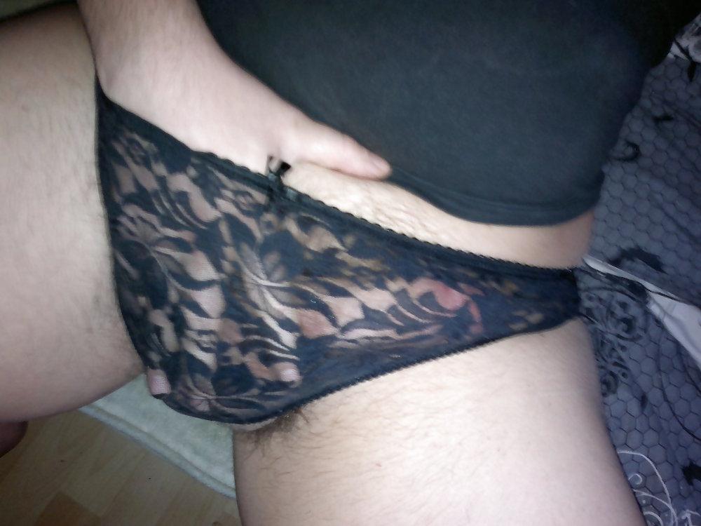 23P Crossdresser Cumtime in Top and Thong (DWT)