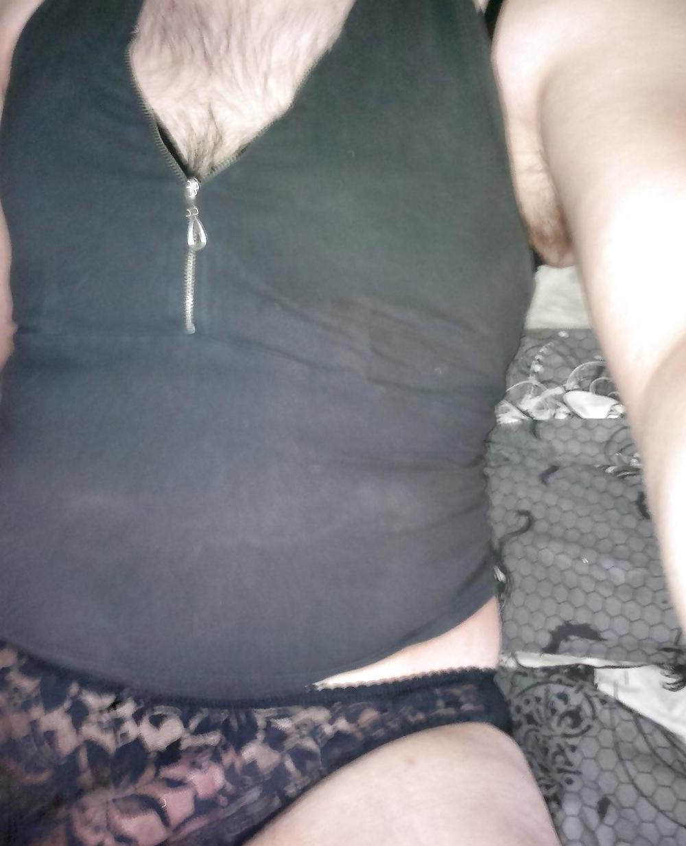23P Crossdresser Cumtime in Top and Thong (DWT)