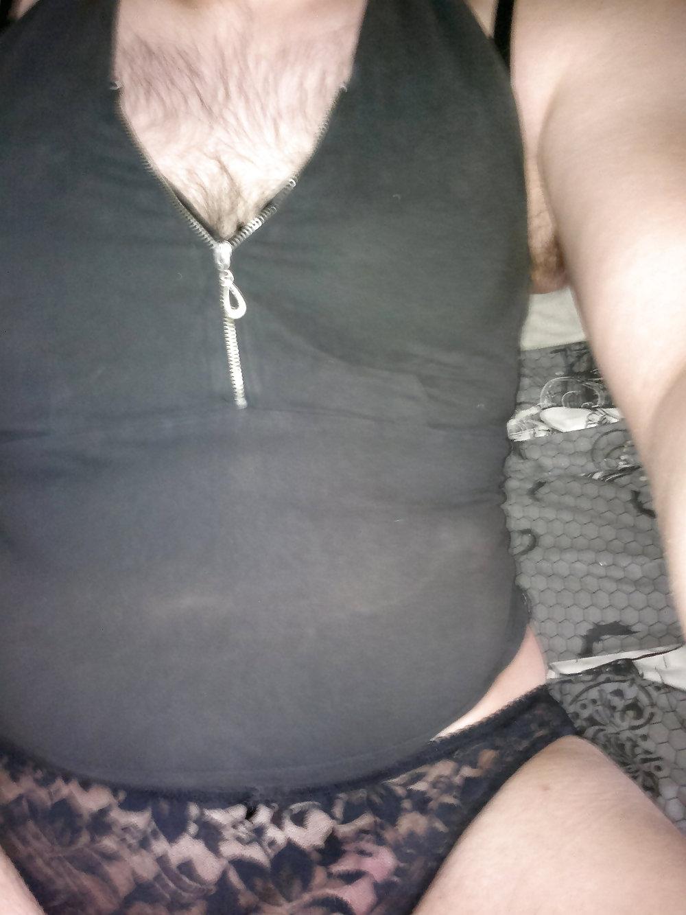 23P Crossdresser Cumtime in Top and Thong (DWT)