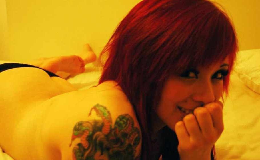 12P Emo and tattooed babes showing off