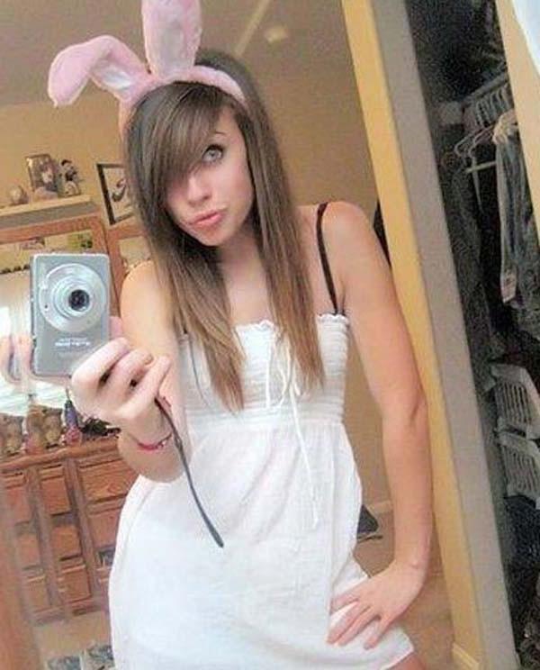 15P Hot emo cutie's sexy selfpics