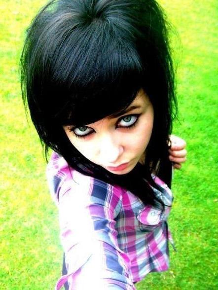 12P Emo teen selfshot pics
