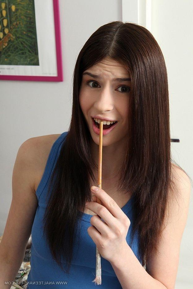 16P Teen angel Tanata in anal hardcore love and facial