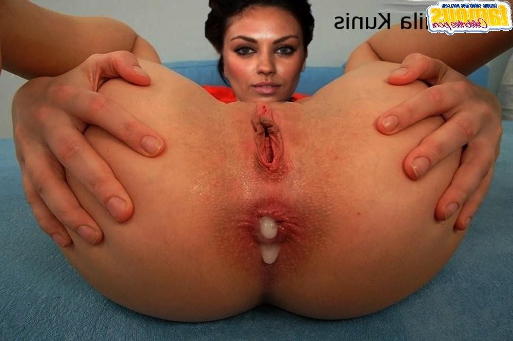 15P Celeb Mila Kunis anal fucked like a street whore