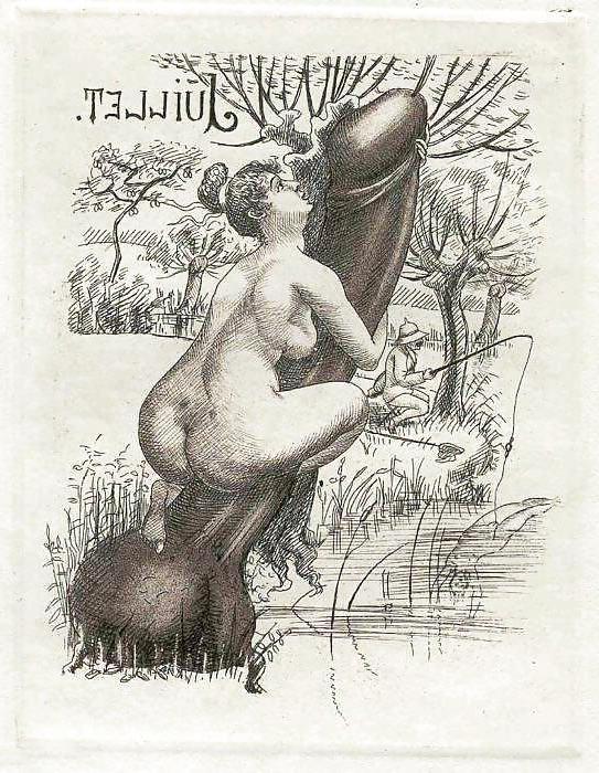 13P Erotic Calendars 1 - France c. 1880