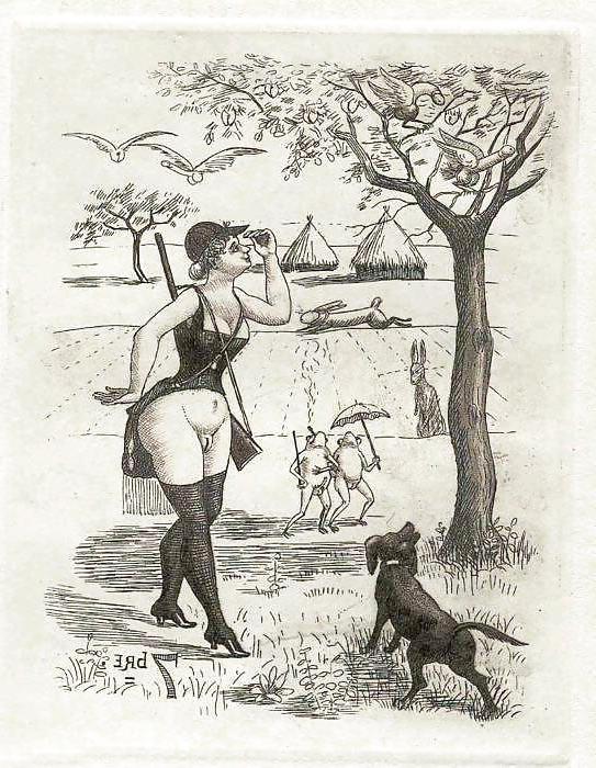 13P Erotic Calendars 1 - France c. 1880