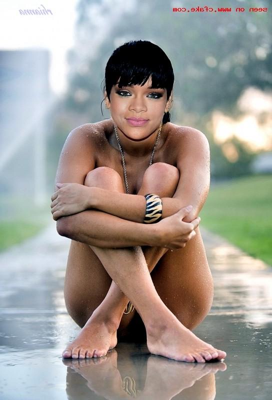 12P Black celeb Rihanna fake anal porn photos