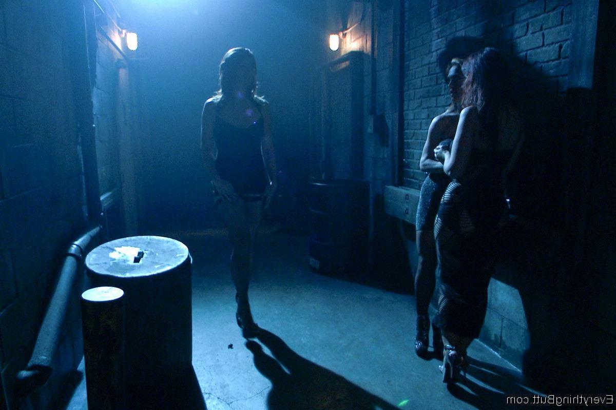 24P Three hot anal sluts do the most perverted things in a back alley Includes anal 