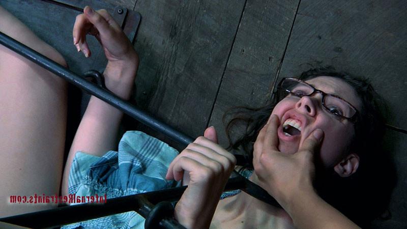 16P Bondaged babe with her master