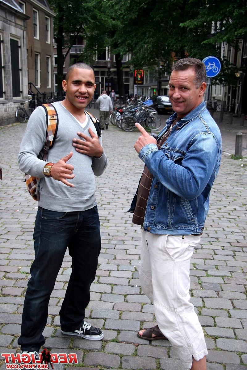 14P Spanish brunette whore gets fucked by tourist in Amsterdam