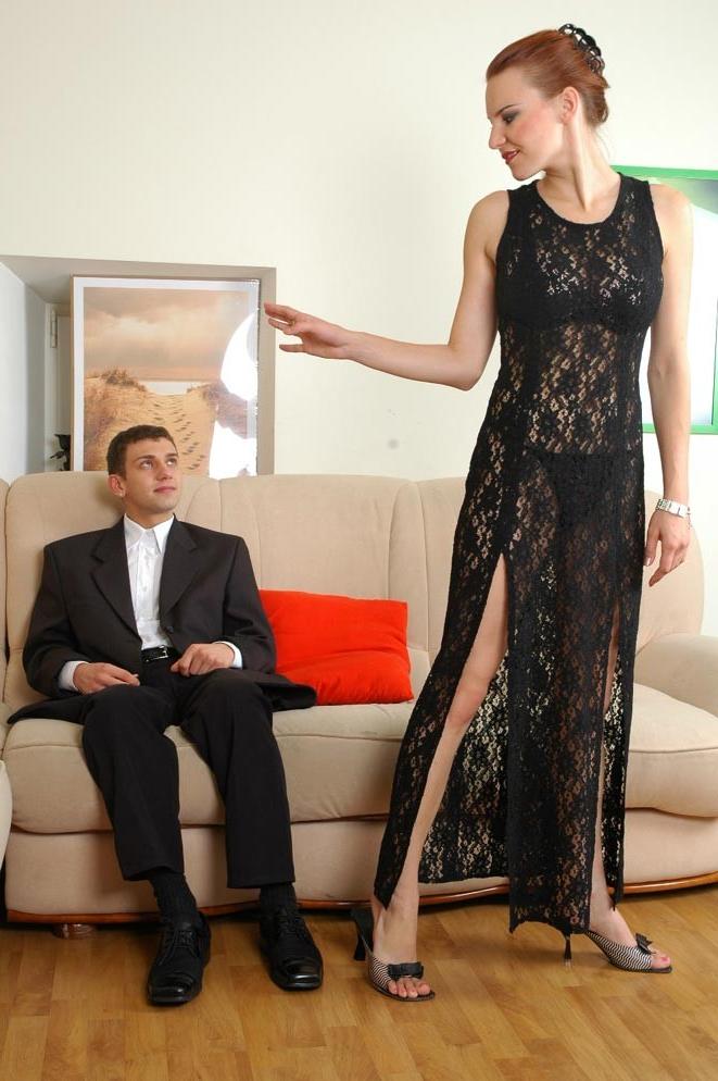 16P guy anal fucked by a strap-on in femdom action