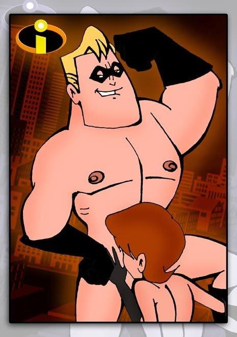 12P Violet sharing Mr. Incredible and eating warm cum 