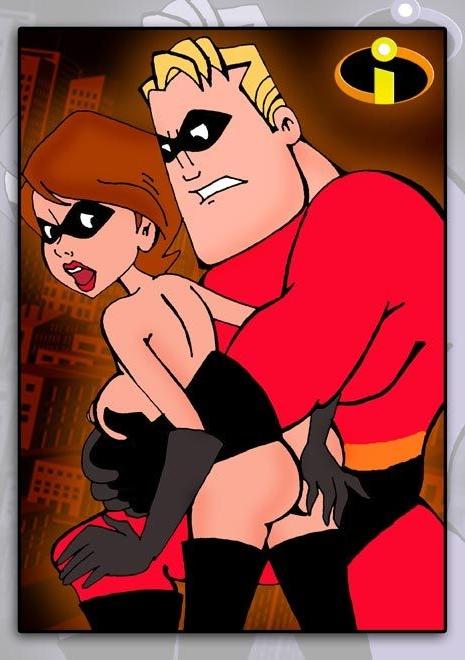 12P Violet sharing Mr. Incredible and eating warm cum 