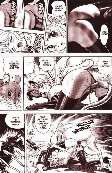 12P Poor Anna Kyoyama gets Batou's pierced dick and comes