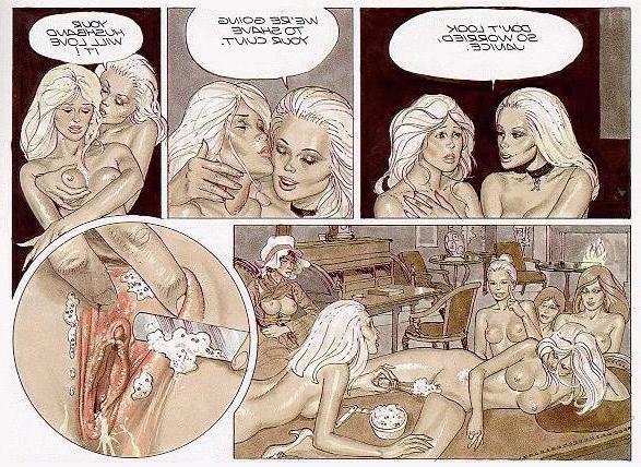 15P beautiful women with perfect breasts branded by evil sex master