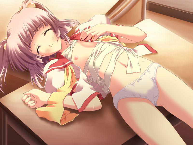 20P Submissive hentai girls with plump titties spread their thighs