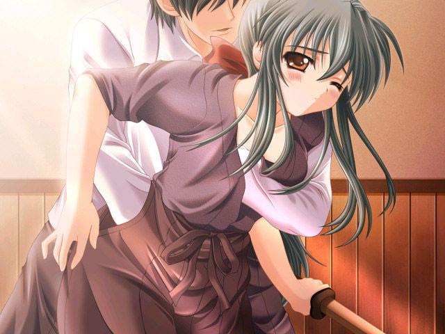 20P Office hentai girls in stockings and pantyhose screw their boss