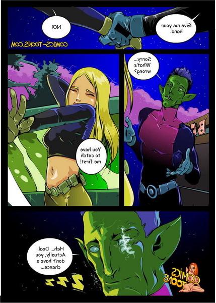 15P Sexy Teen Titans in groupsex story