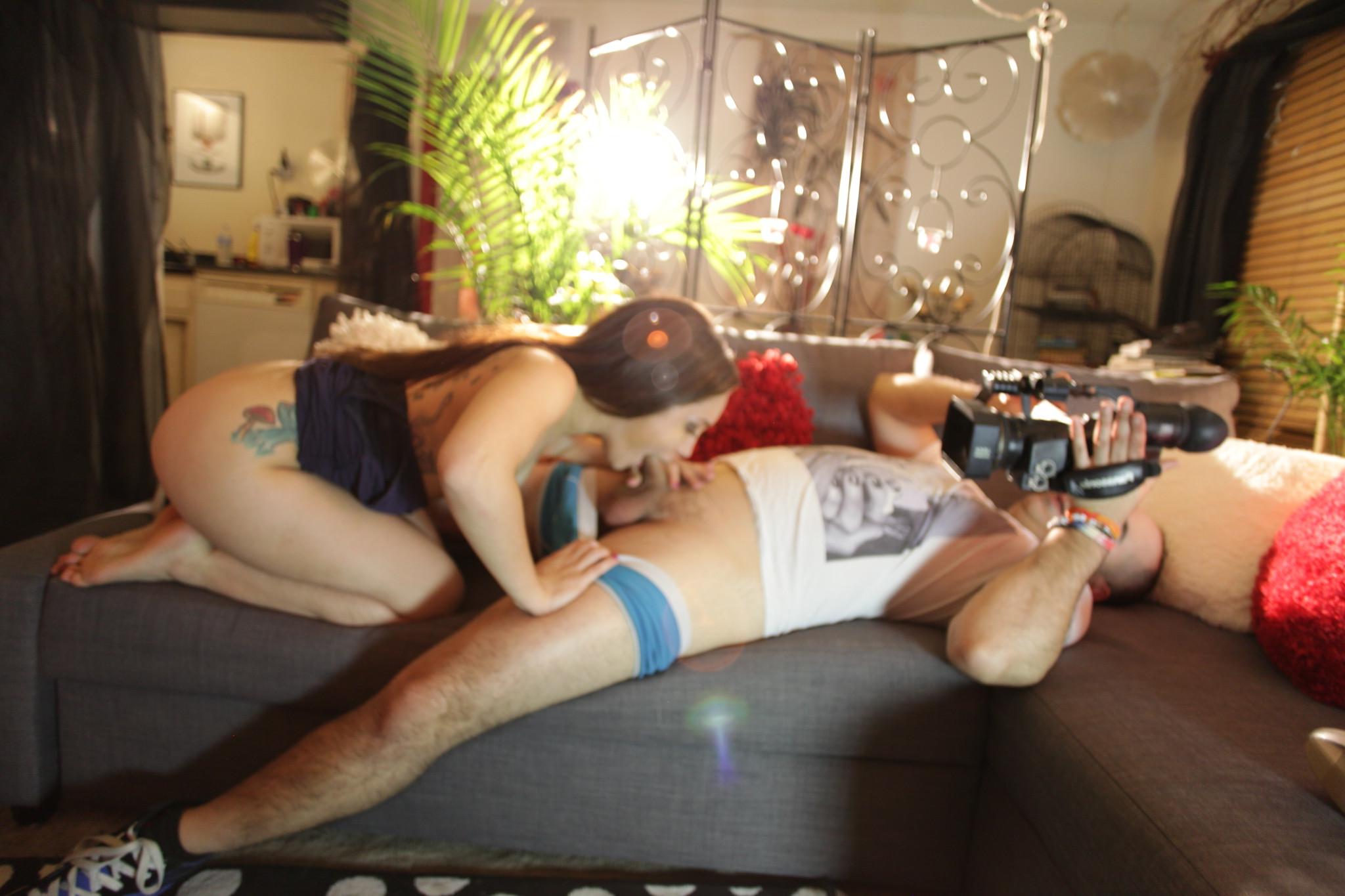20P Gorgeous Gabriella Paltrova gets sloppy and sexy all over Brock Dooms dick