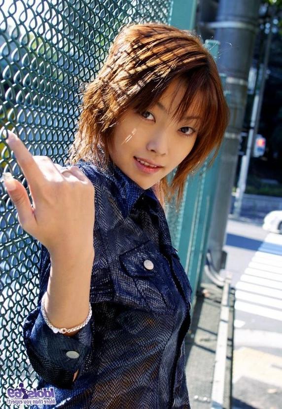 15P Hottest Asian babe Sakura Idols is sliding the sheer lingerie aside tits and pus