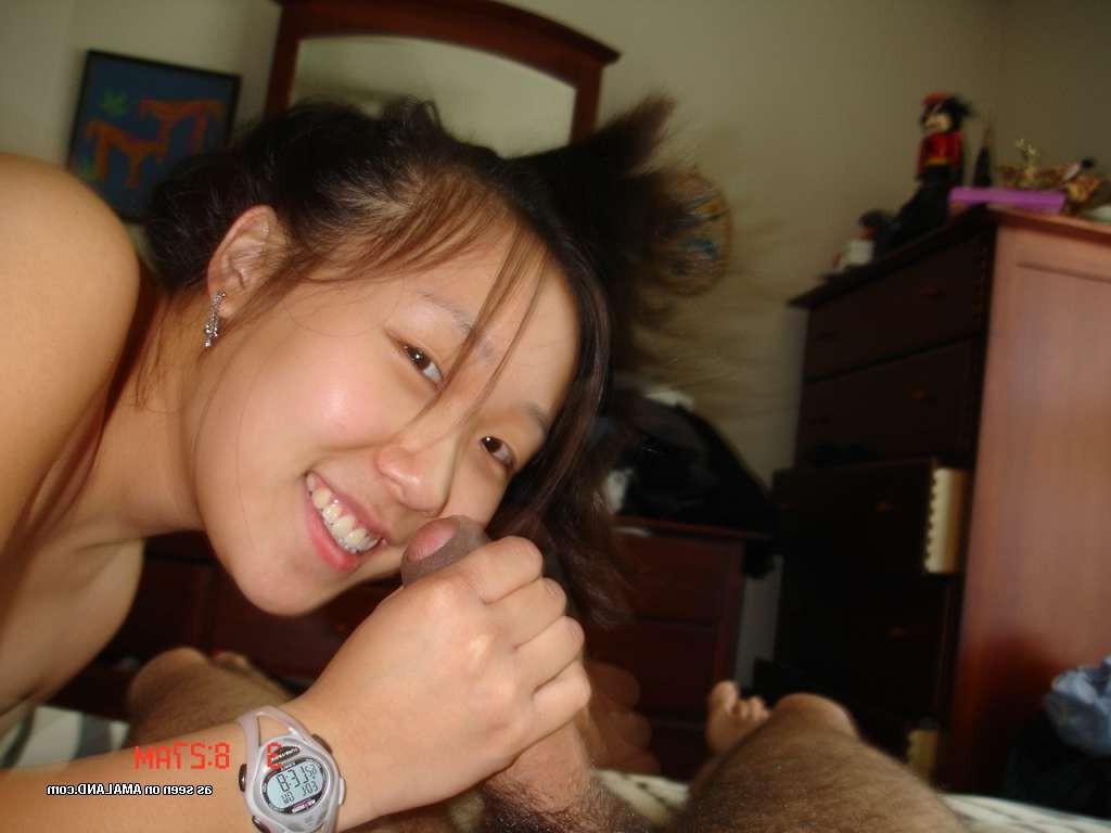 15P Homemade pix of cock sucking and fucking Asian teen girlfriend