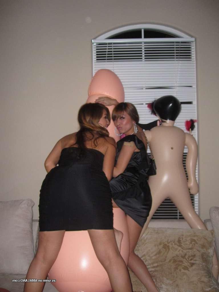 15P Homemade pix of Asian bridal shower with giant inflatable cock