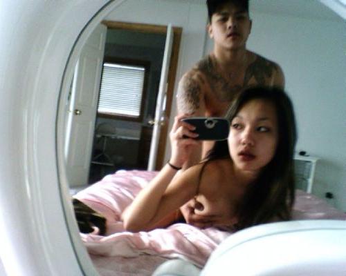 15P Assorted amateur Asian teen girlfriends in homemade snapshots