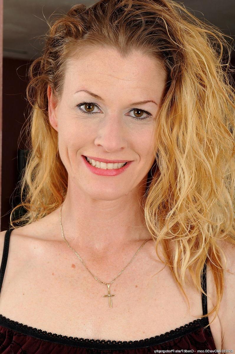 15P Horny tight blonde milf strips naked