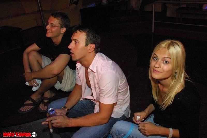16P Bi-sexual babes drunk sucking dick and eating out