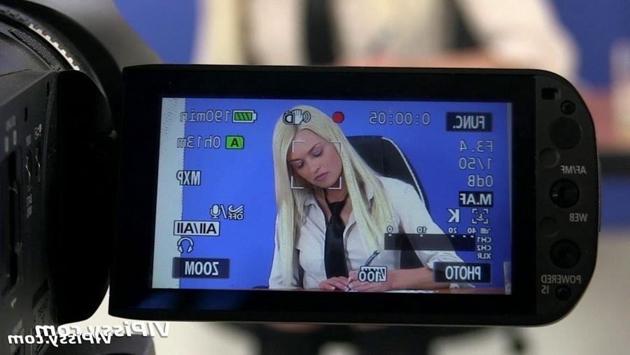 12P Lesbian news anchors enjoy pissing on live tv