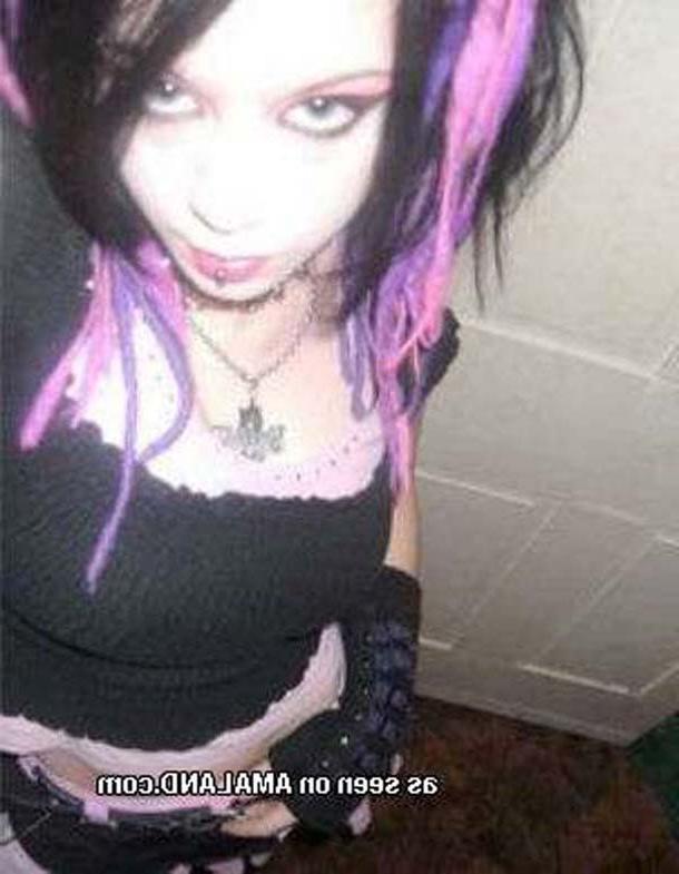 12P Cute Emo babes with nice tatas