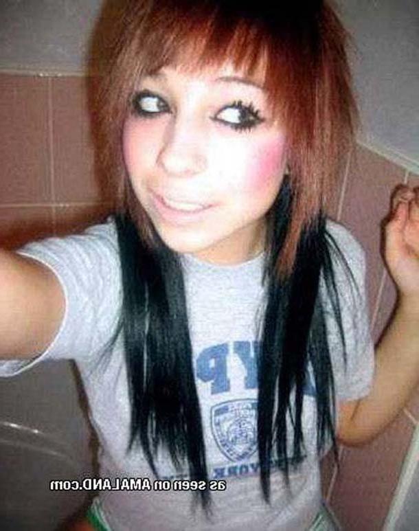 12P Cute Emo babes with nice tatas