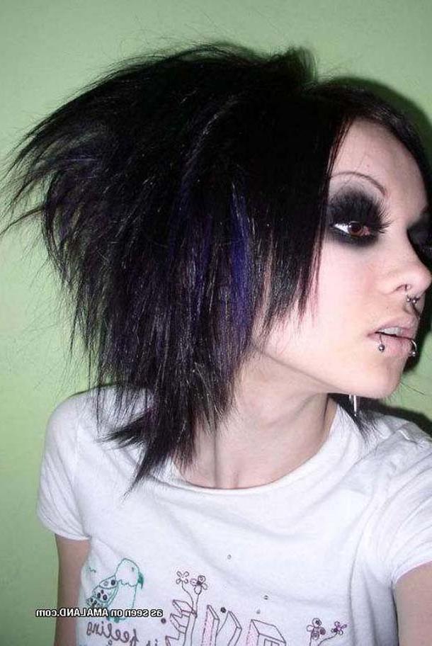 12P Cute Emo babes with nice tatas