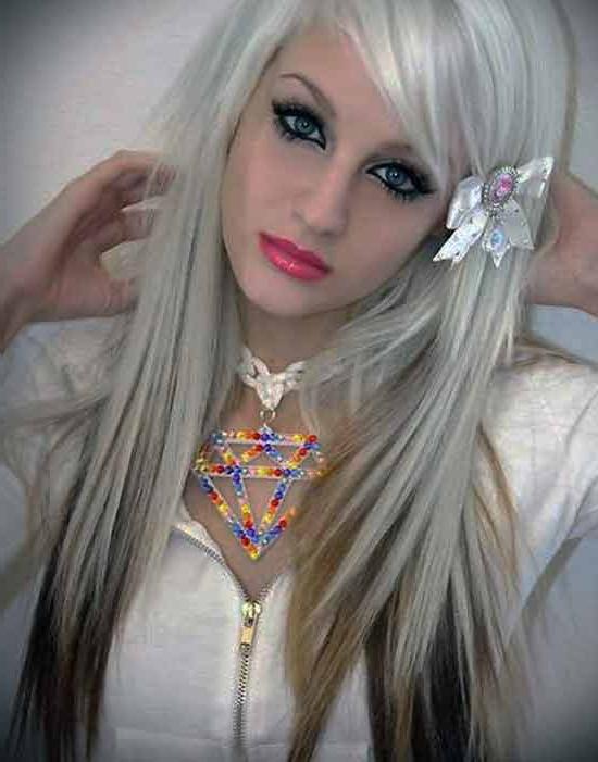 12P Emo girls love to tease and strip