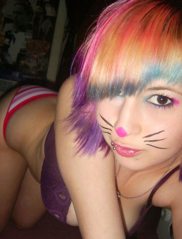 15P Simply hot and playful emo chicks