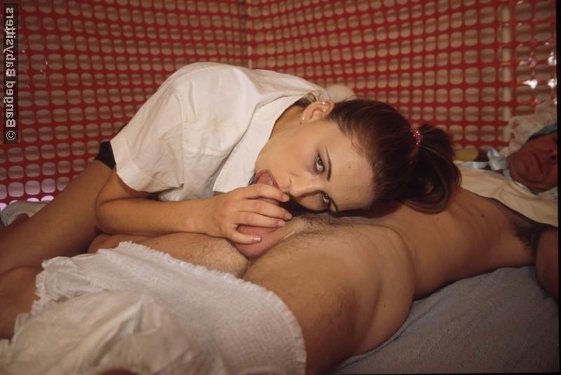 15P Sweet looking suburban teen is a real freak in these pics