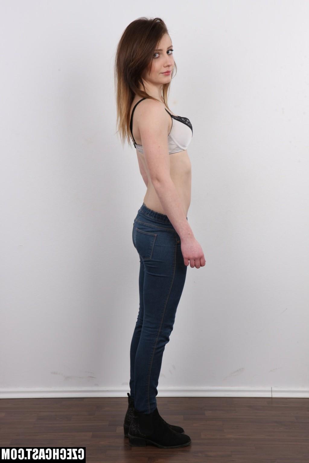 12P Sweet Czech girl Denisa and her first porn casting audition