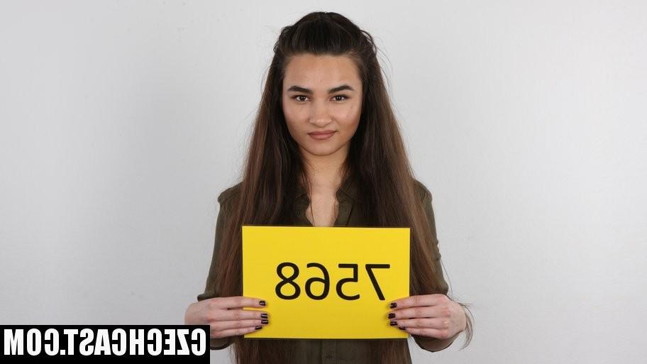 12P Czech Casting with sexy dark haired girl Estera