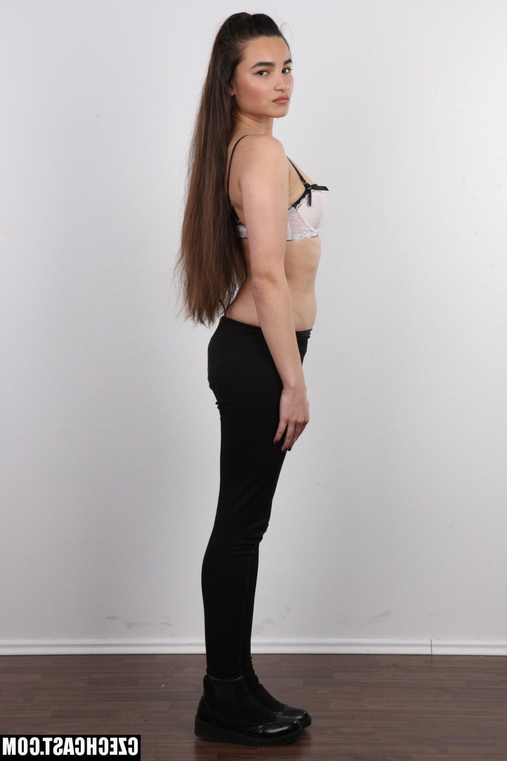 12P Czech Casting with sexy dark haired girl Estera